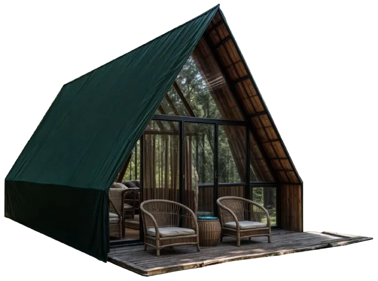 cabaña alpina prototipo